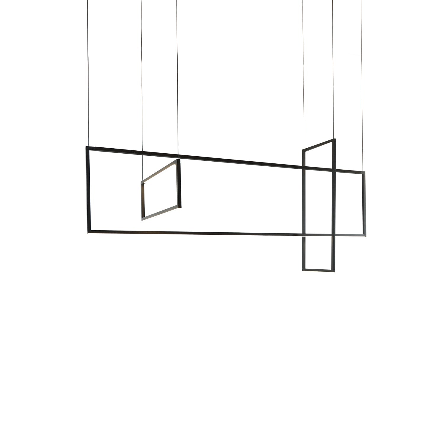 Kuzco Arkell black [universal voltage and 0-10 dimming] multi-pendant MP28356-BK-UNV-010