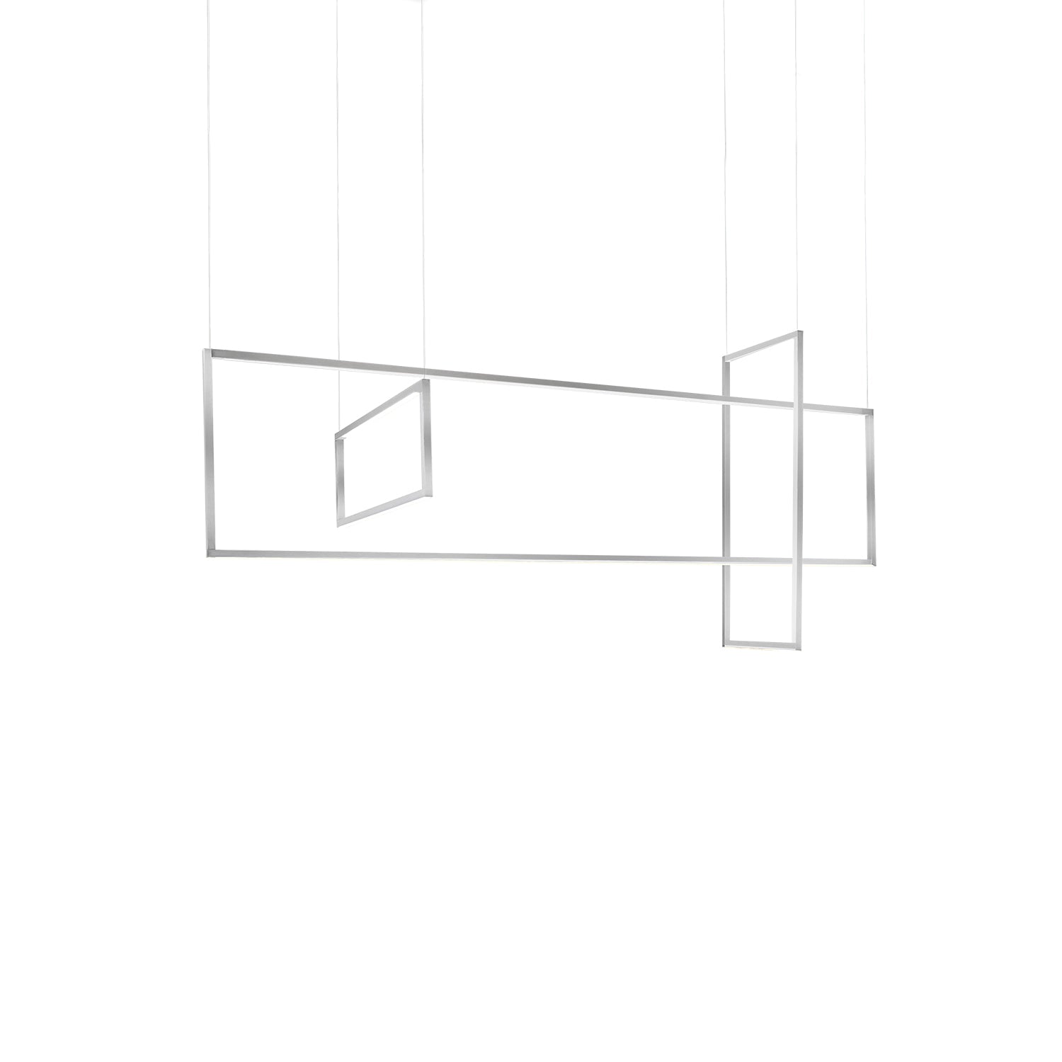 Kuzco Arkell brushed nickel multi-pendant MP28356-BN