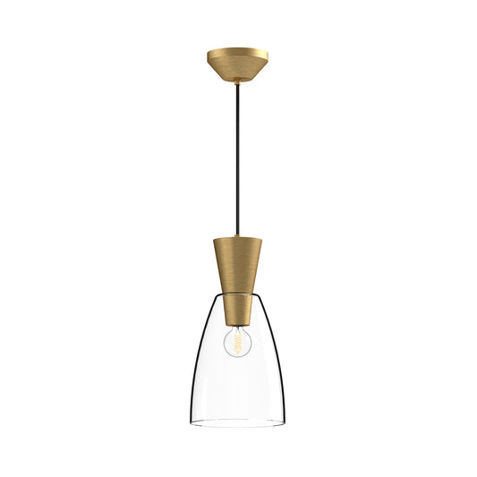 Alora Mood Arlo brushed gold pendant PD534007BGCL