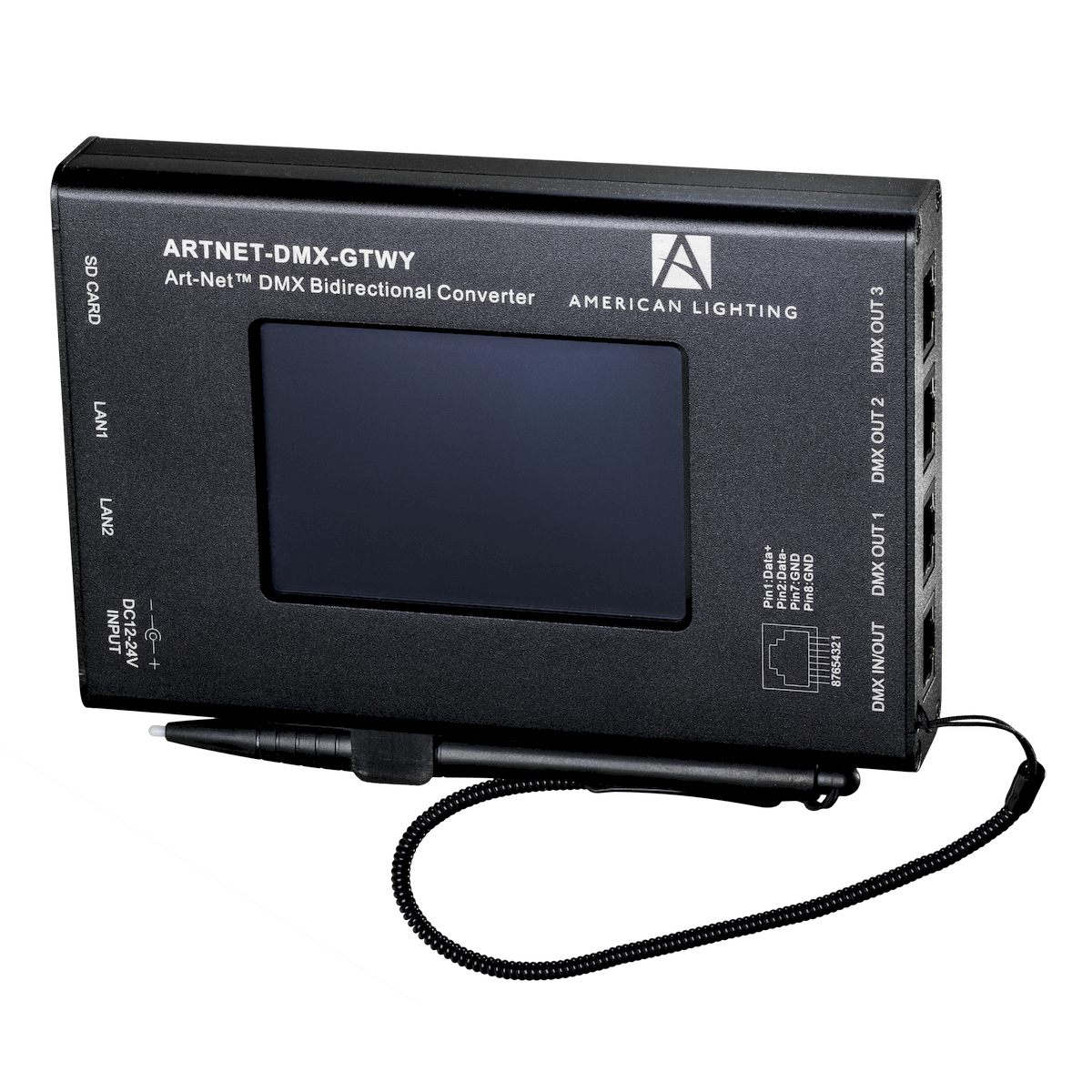 Artnet DMX Gateway - American Lighting ARTNET-DMX-GTWY