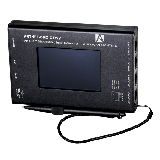 Artnet DMX Gateway - American Lighting ARTNET-DMX-GTWY