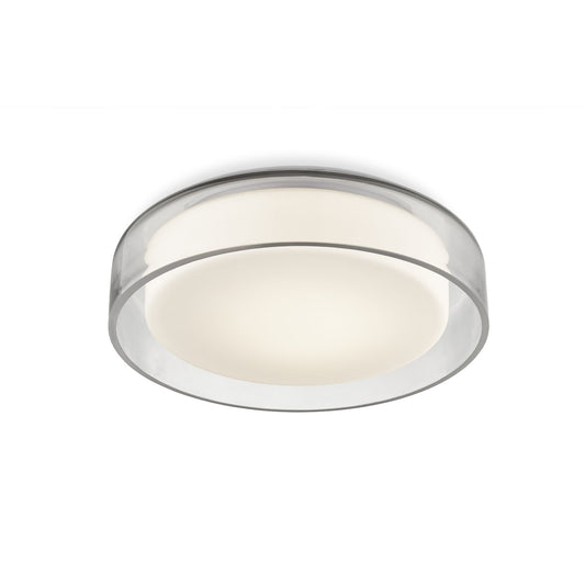 Kuzco Aston clear flush mount FM48610
