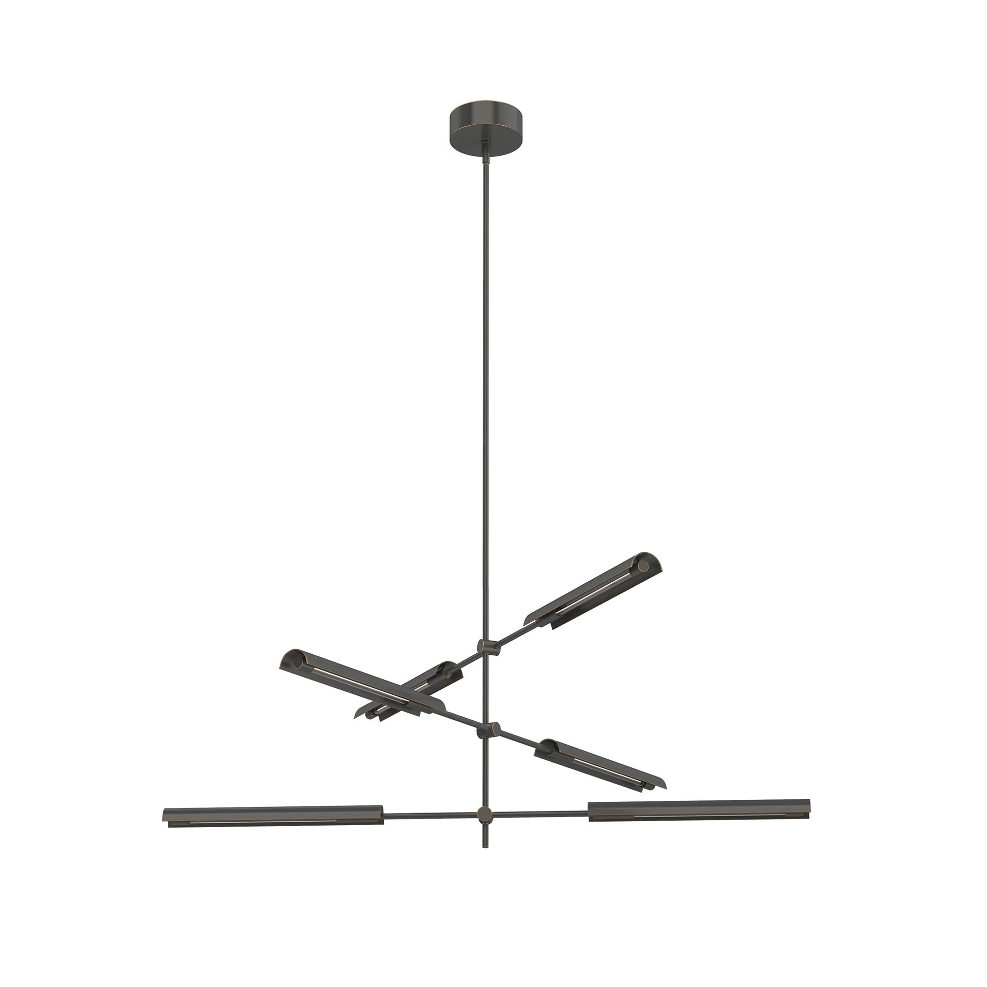 Alora Astrid metal shade multi-pendant MP316406UBMS-UNV