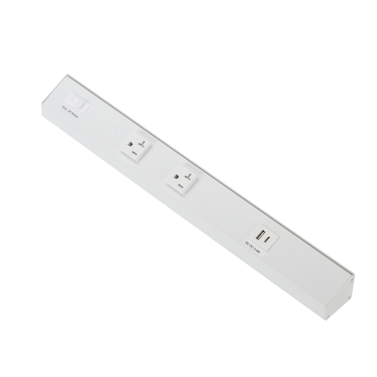 LED Complete 2 Undercabinet 30K 24in in White - American Lighting ALC2-24-WH