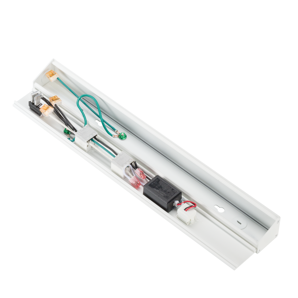 ATOM Power Strip 18in White Finish - American Lighting ATOM-120V-18-WH