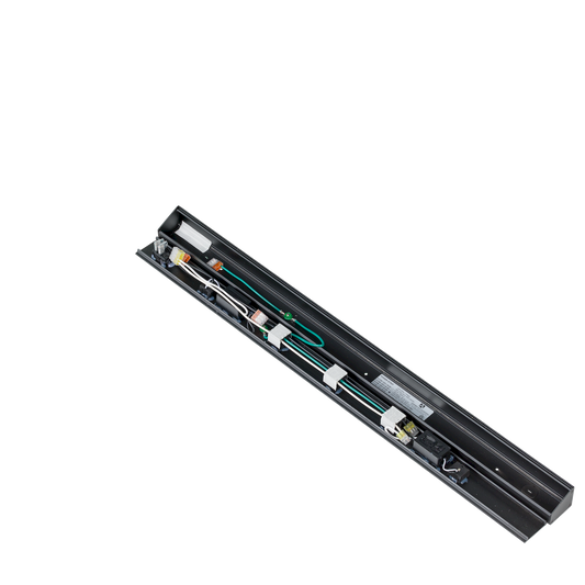 ATOM Power Strip 30in Black Finish - American Lighting ATOM-120V-30-BK
