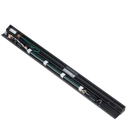 ATOM Power Strip 40in Black Finish - American Lighting ATOM-120V-40-BK