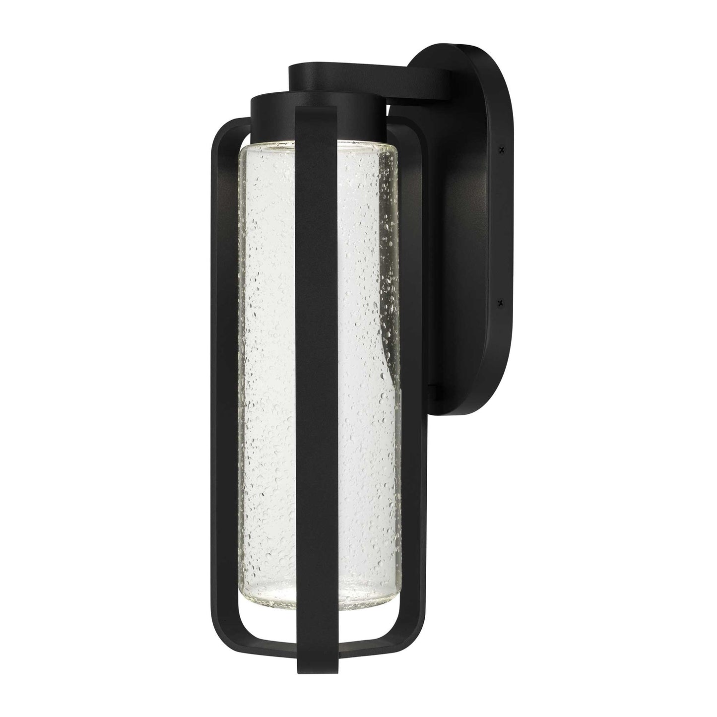 Alteck Clover 15.5 inch sand black LED outdoor wall sconce