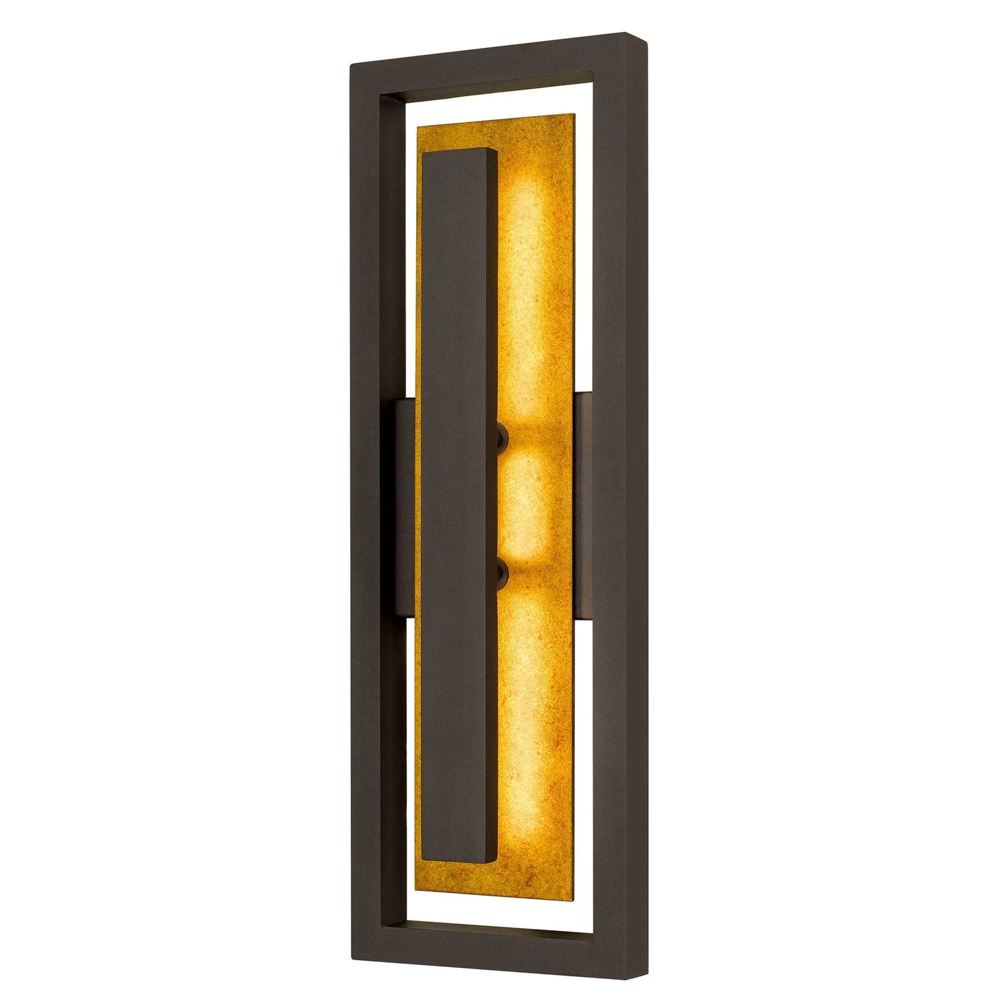 Alteck Panels 20.375 inch dark bronze LED outdoor wall sconce