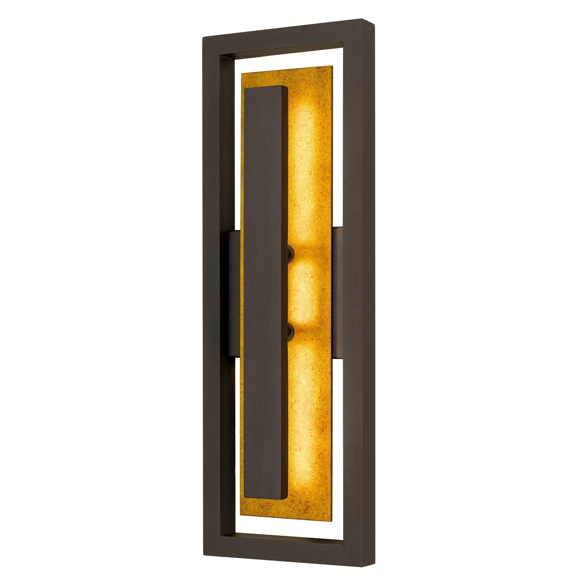 Alteck Panels 20.375 inch dark bronze LED outdoor wall sconce