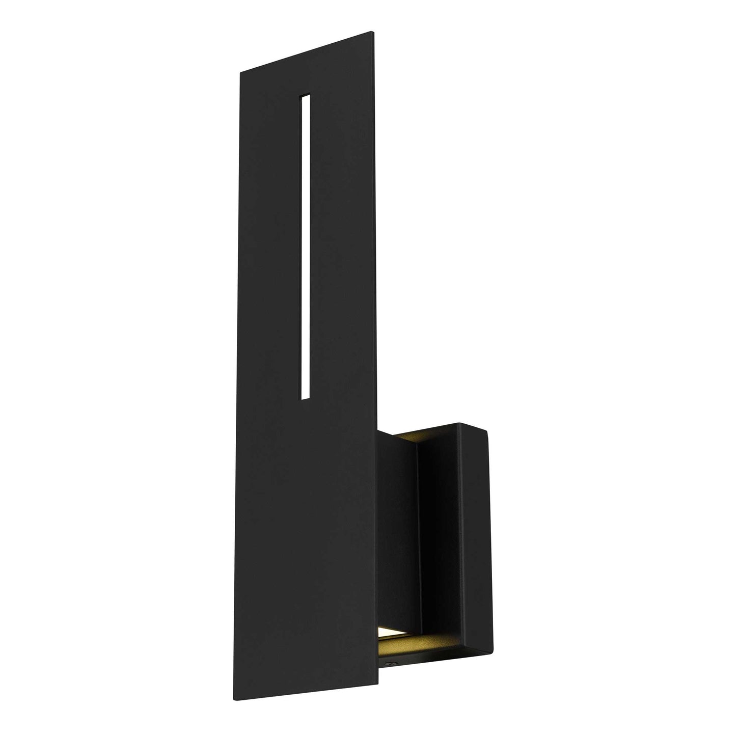 Alteck Slot 15 inch sand black LED outdoor wall sconce
