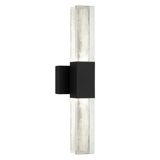 Alteck Folio 24 inch sand black LED outdoor wall sconce