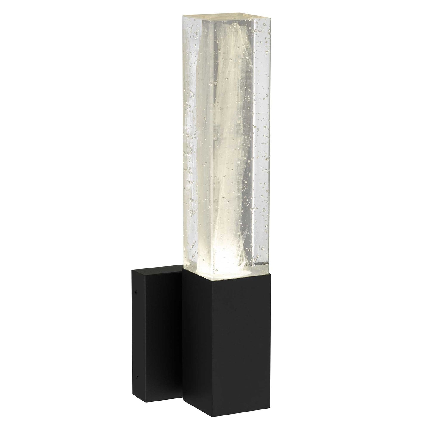 Alteck Folio 14.375 inch sand black LED outdoor wall sconce