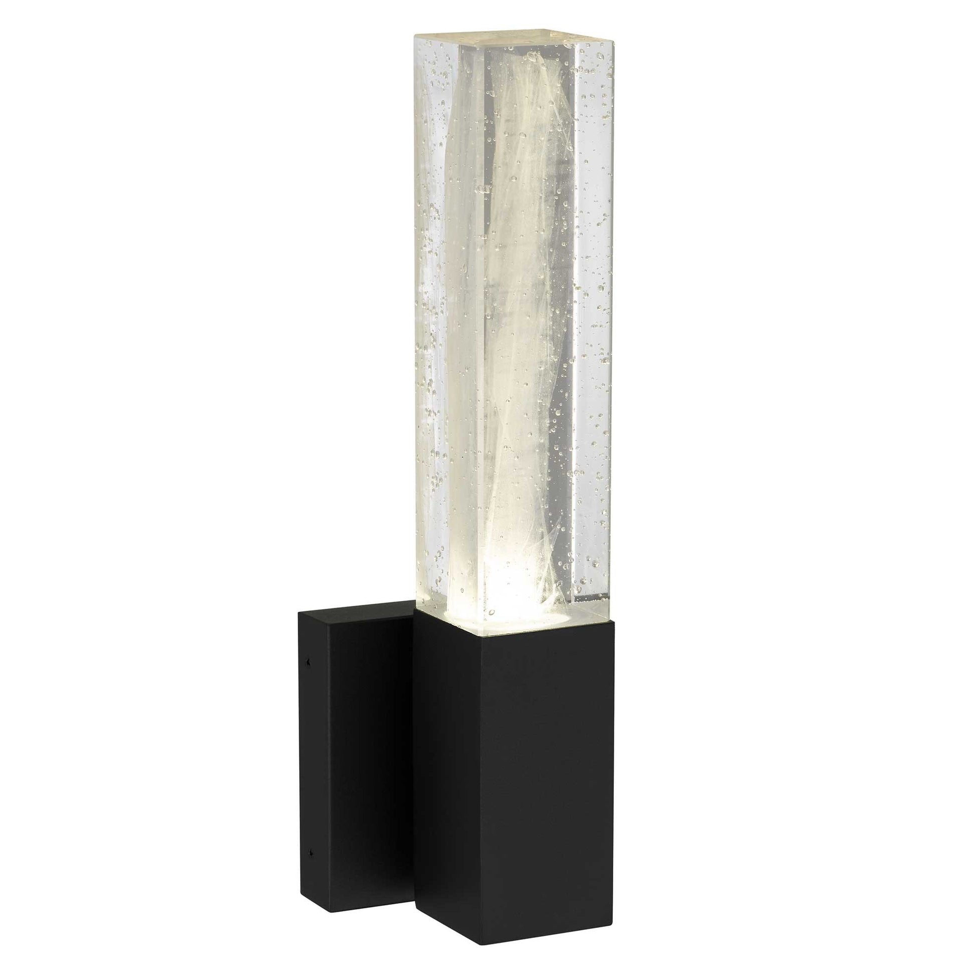 Alteck Folio 14.375 inch sand black LED outdoor wall sconce