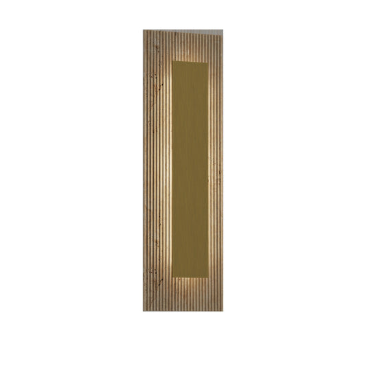Alteck Abby 30 inch painted antique brass LED outdoor wall sconce