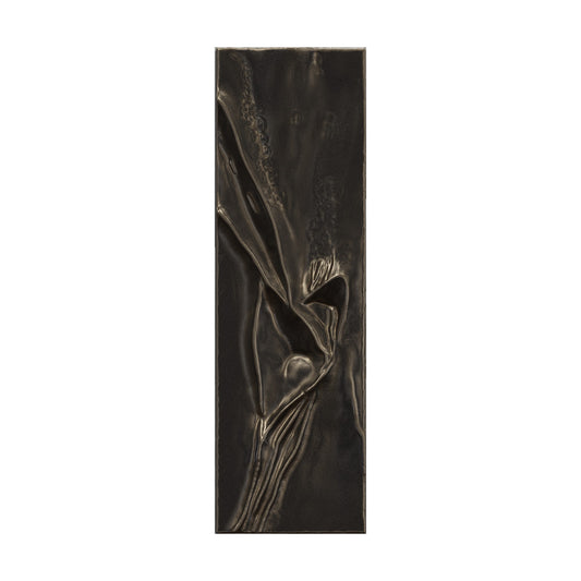 Alteck Chisel 26 inch painted patina bronze LED outdoor wall sconce