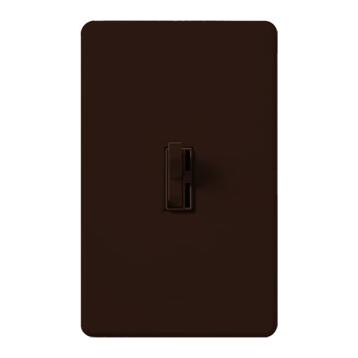 Lutron Ariadni LED+ dimmer switch in Brown