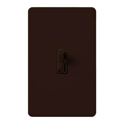 Lutron Ariadni LED+ dimmer switch in Brown