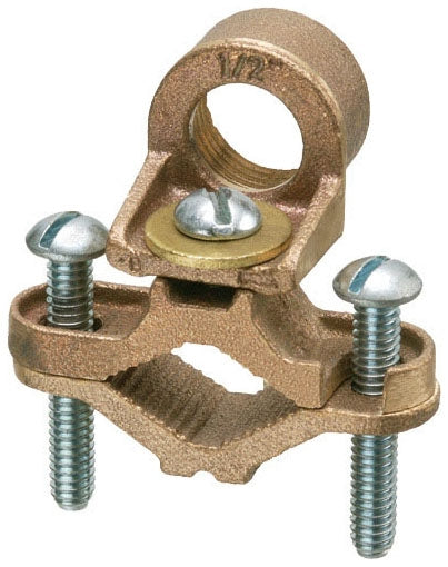 Arlington Industries 730B 1/2 in brass ground clamp