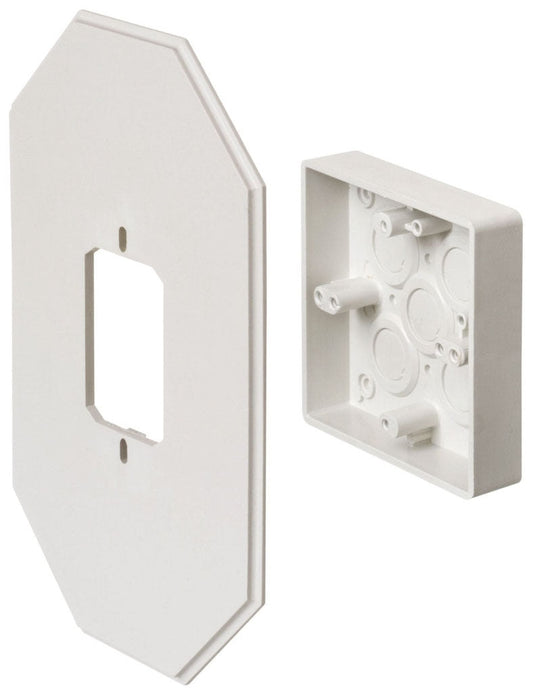 Arlington Industries 8081DBL uv-rated plastic siding mounting kit