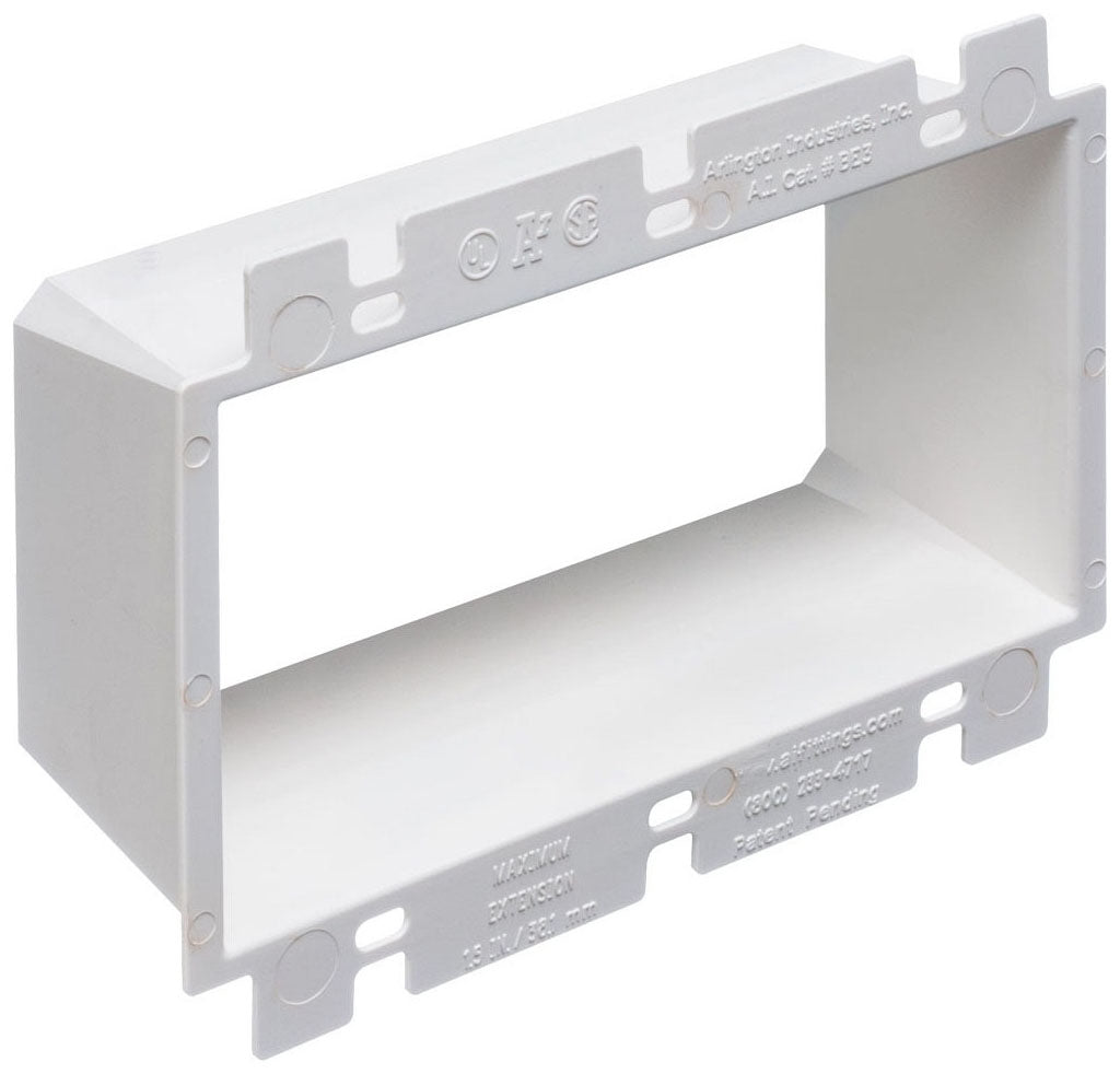 Arlington Industries BE3 aluminum electrical box