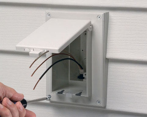 Arlington Industries DBVR171W Weatherproof Box