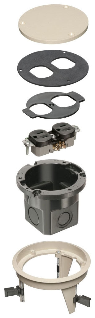 Arlington Industries FLB4360LA floor box