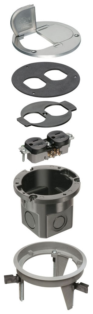 Arlington Industries FLB4360NL floor box