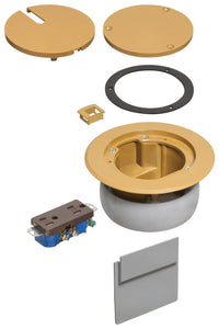 Arlington Industries FLBC4560DCA caramel floor box