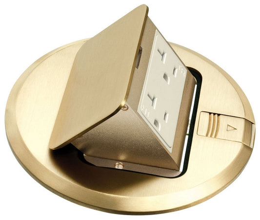Arlington Industries FLBT6615MBLR brass electrical box