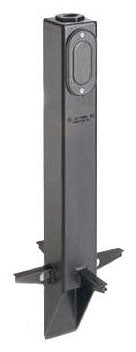 Arlington Industries GPL19B black garden post light support