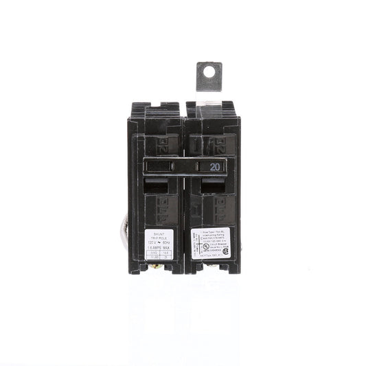 Siemens 20 Amp 120/240V 1 Pole Bolt-On Molded Case Circuit Breaker, Type BL, Thermal Magnetic, 10kAIC