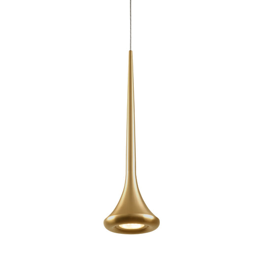 Kuzco Bach brushed gold pendant 402601BG-LED