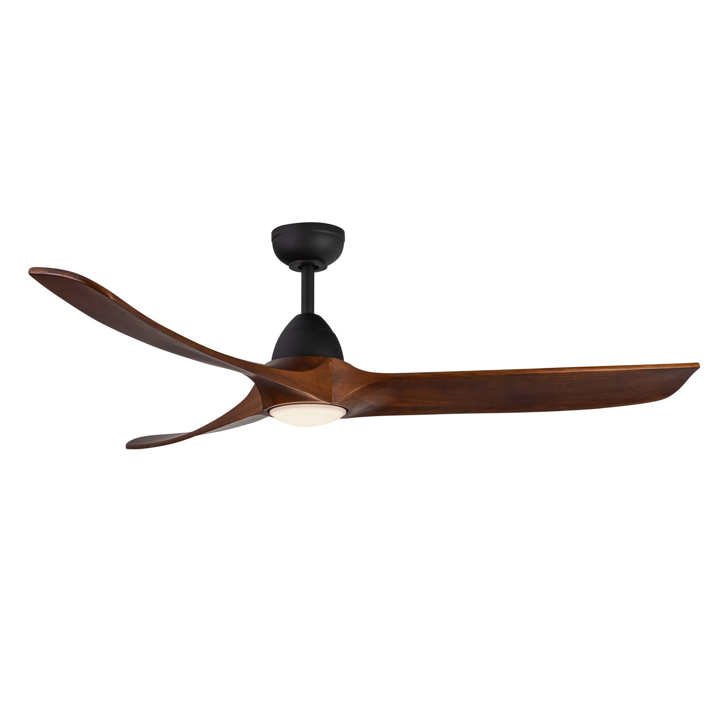 Kuzco Baylor matte black ceiling fan CF97860-MB/DW