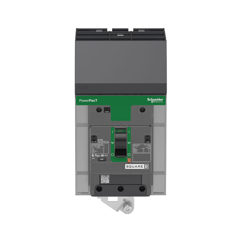 Square D 125A 600Y/347VAC 3 Pole Thermal Magnetic Circuit Breaker I-Line