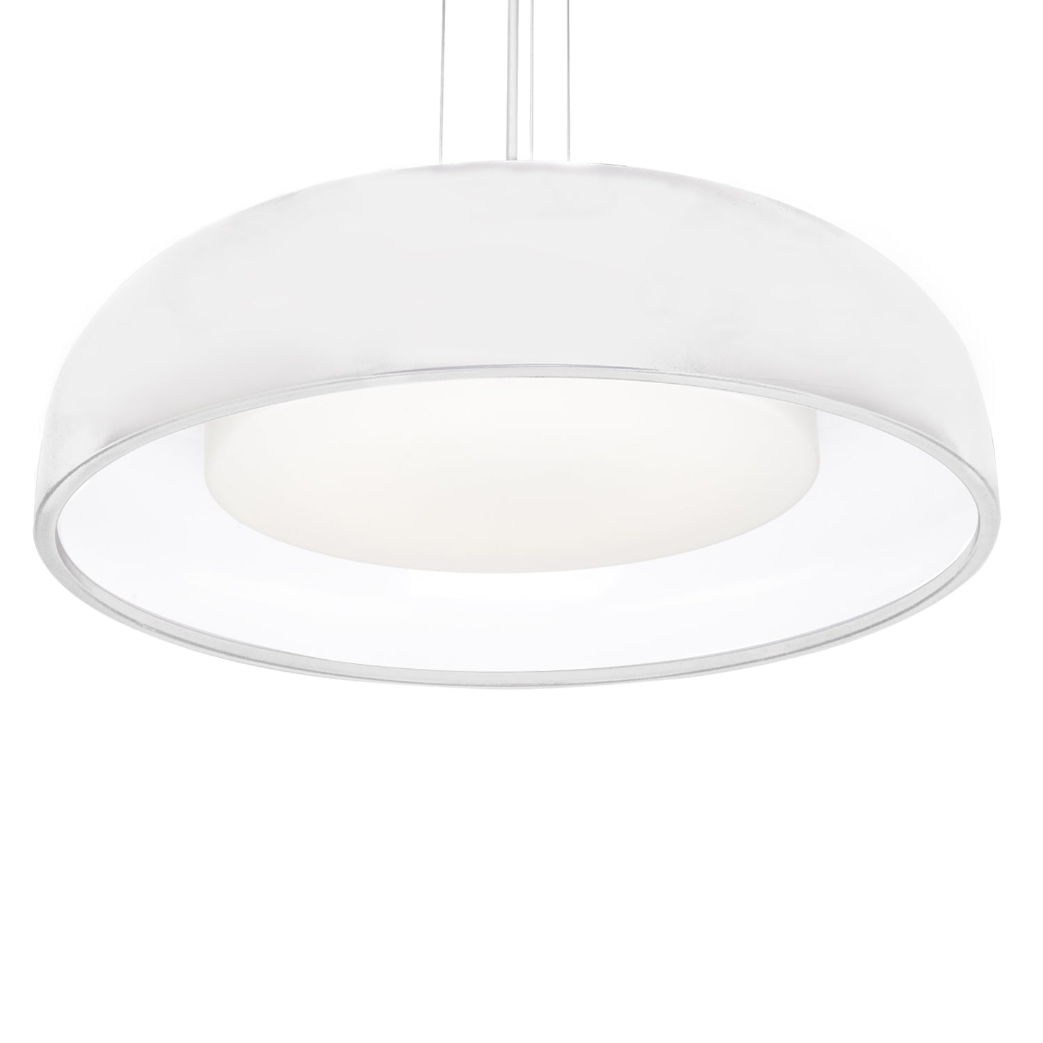 Kuzco Beacon white pendant PD13124-WH