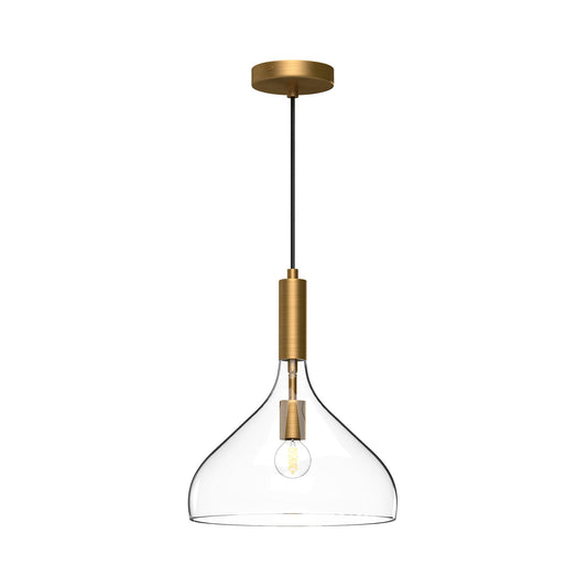 Alora Mood Belleview aged gold pendant PD532312AGCL