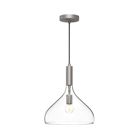 Alora Mood Belleview brushed nickel pendant PD532312BNCL