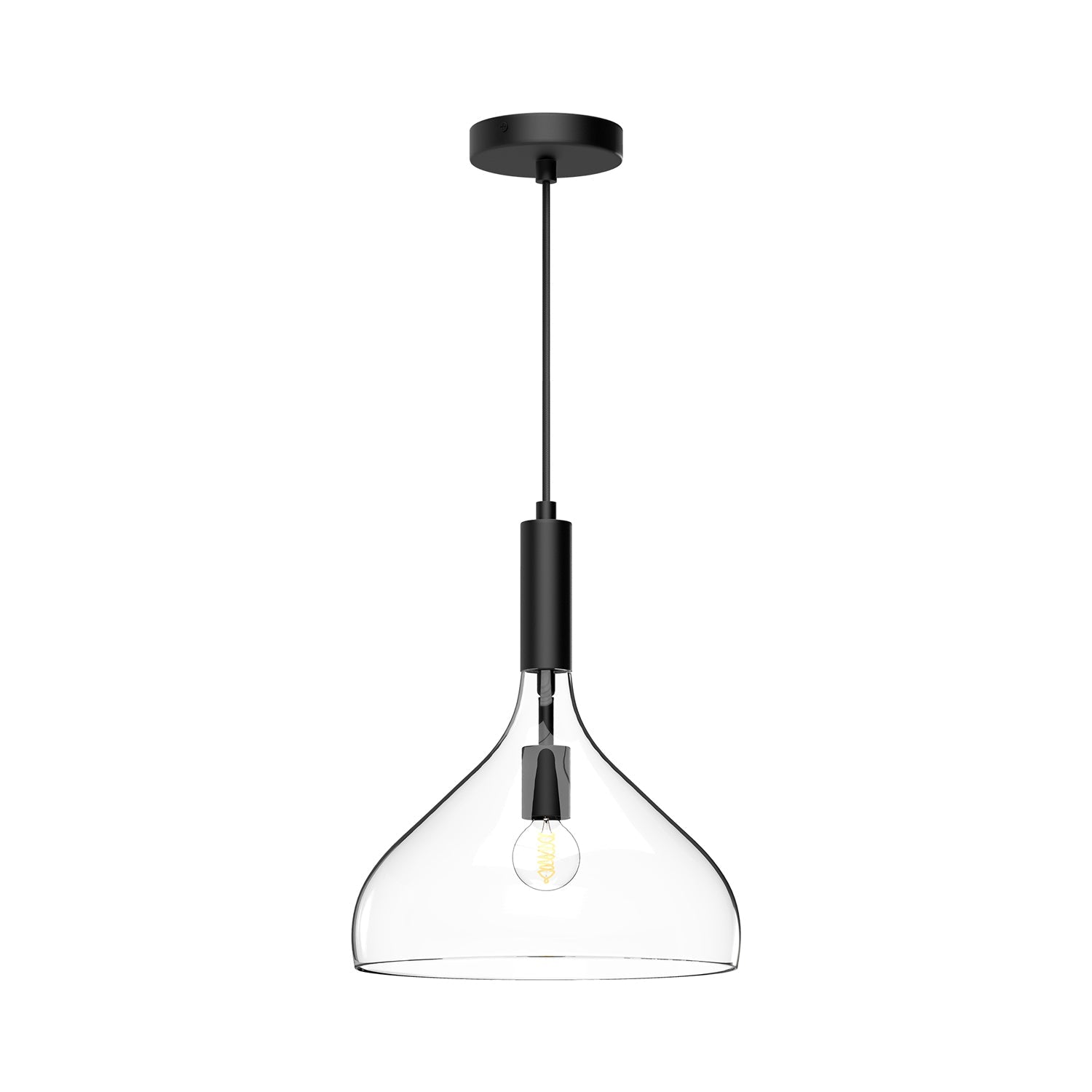 Alora Mood Belleview clear glass pendant PD532312MBCL