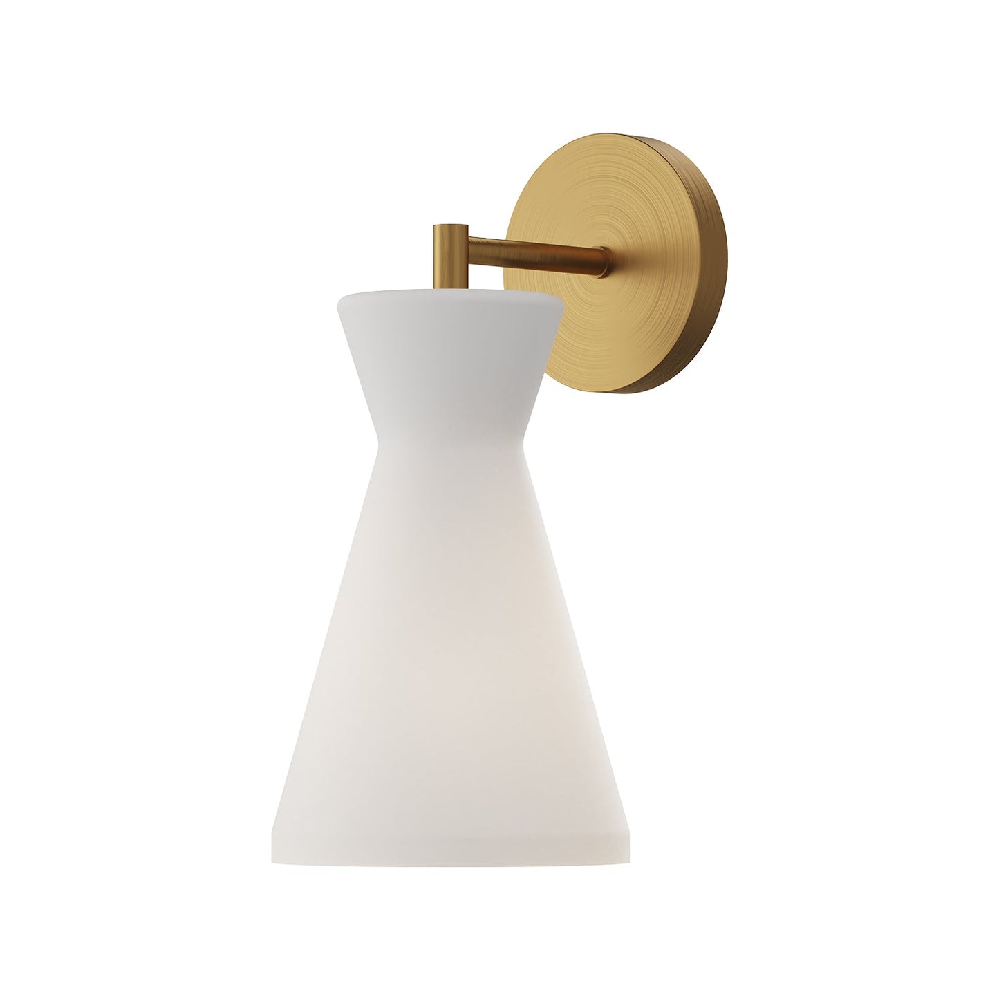 Alora Mood Betty aged gold vanity light WV473706AGOP