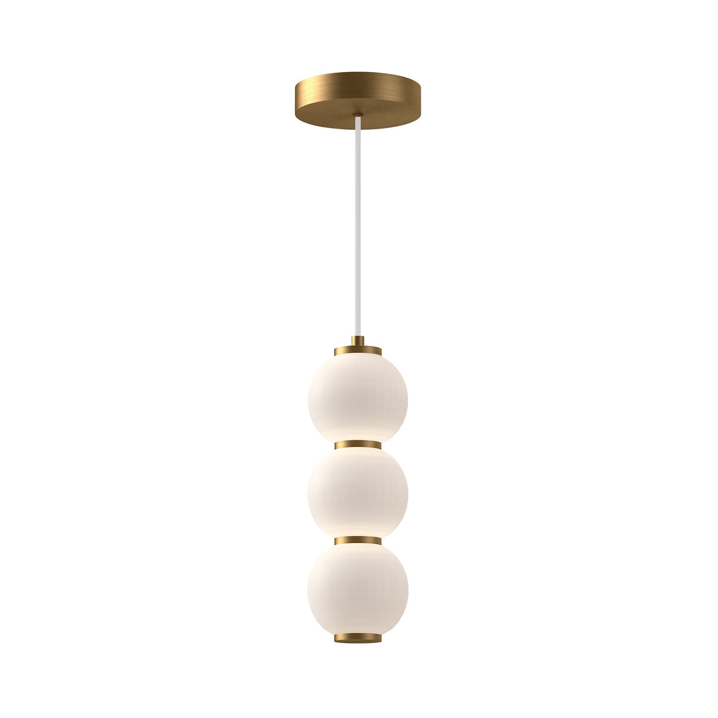 Alora Mood Bijou aged gold pendant PD530313AGOP
