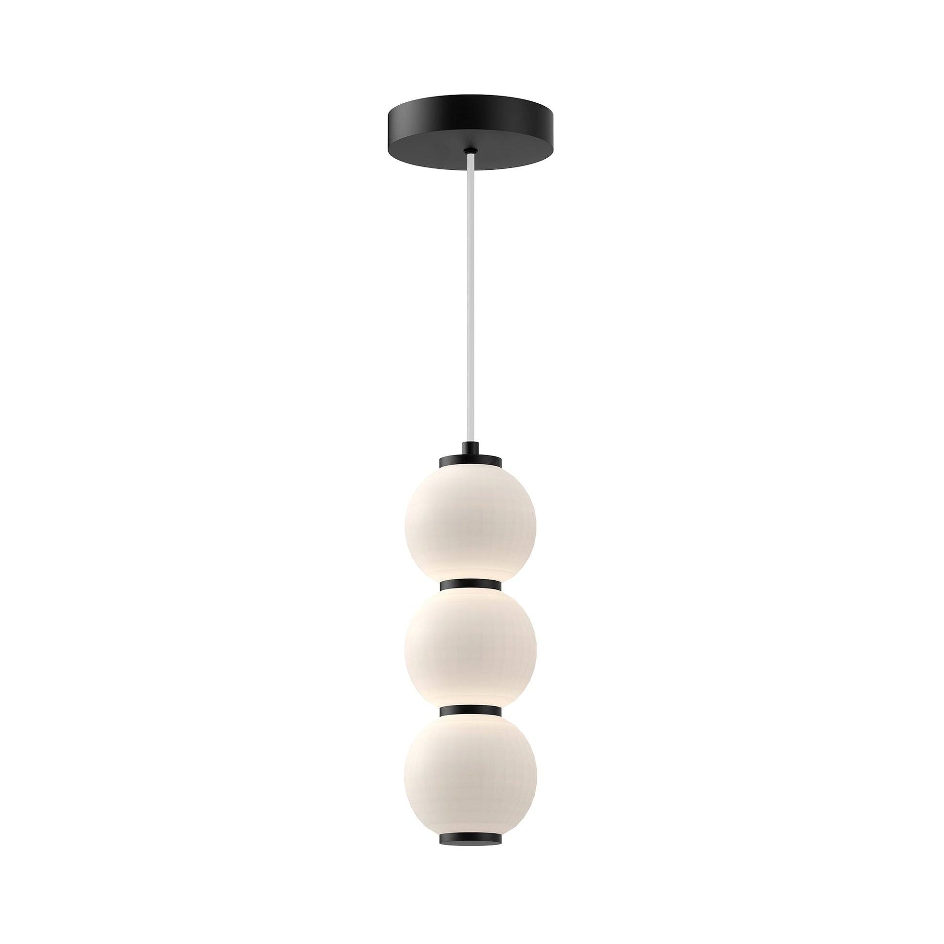 Alora Mood Bijou matte black pendant PD530313MBOP