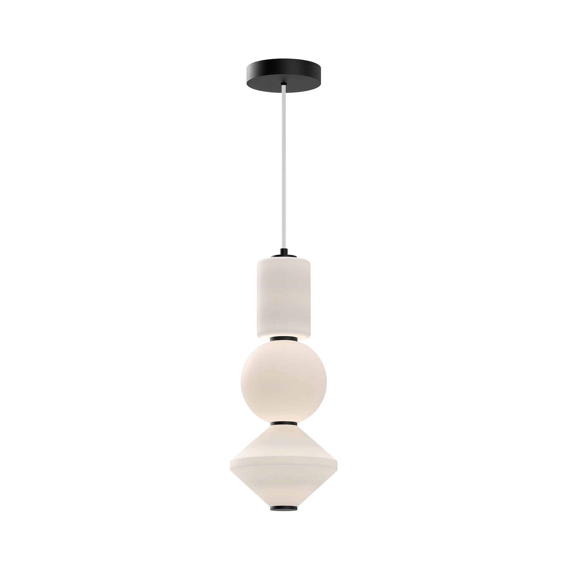 Alora Mood Bijou matte black pendant PD530341MBOP