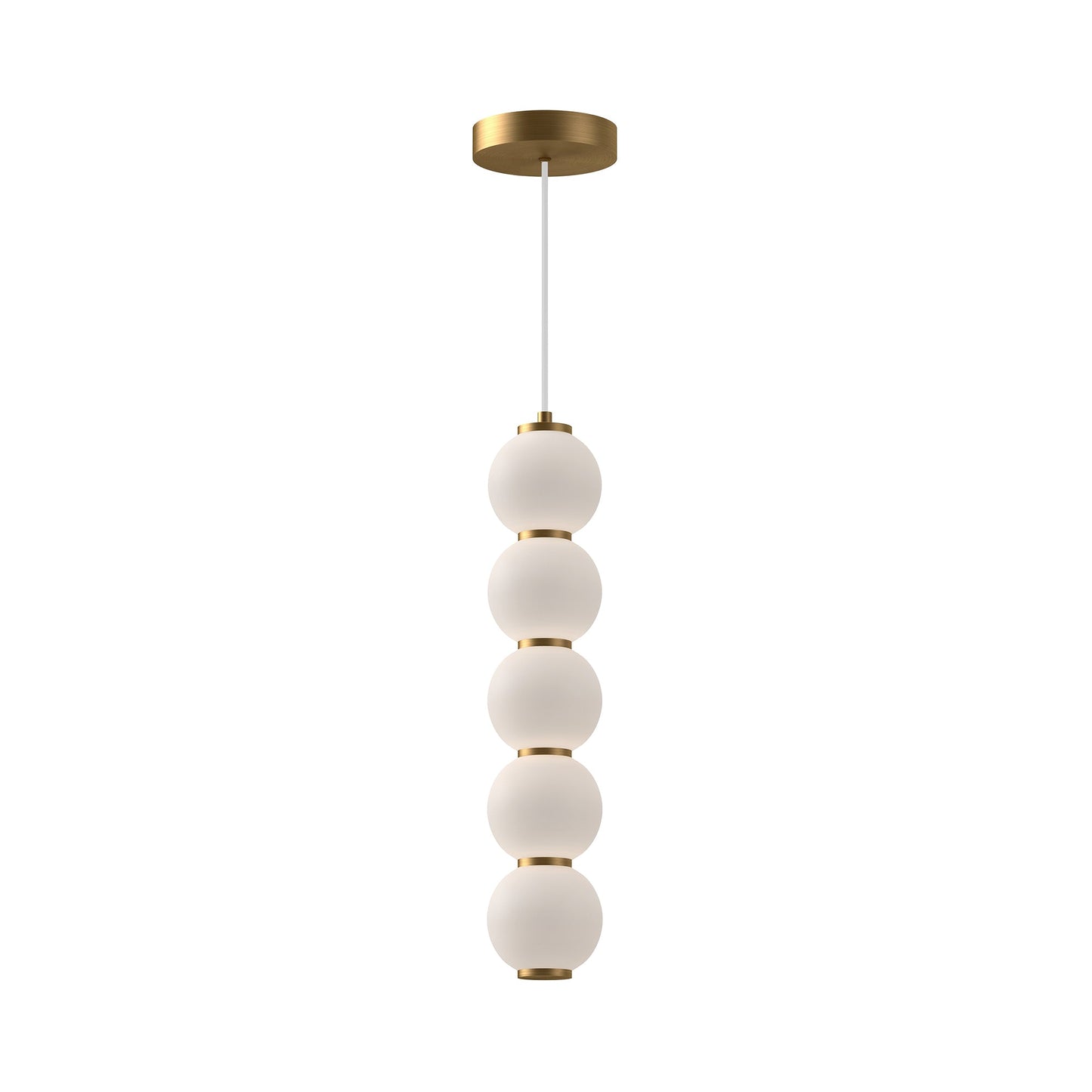 Alora Mood Bijou aged gold pendant PD531515AGOP