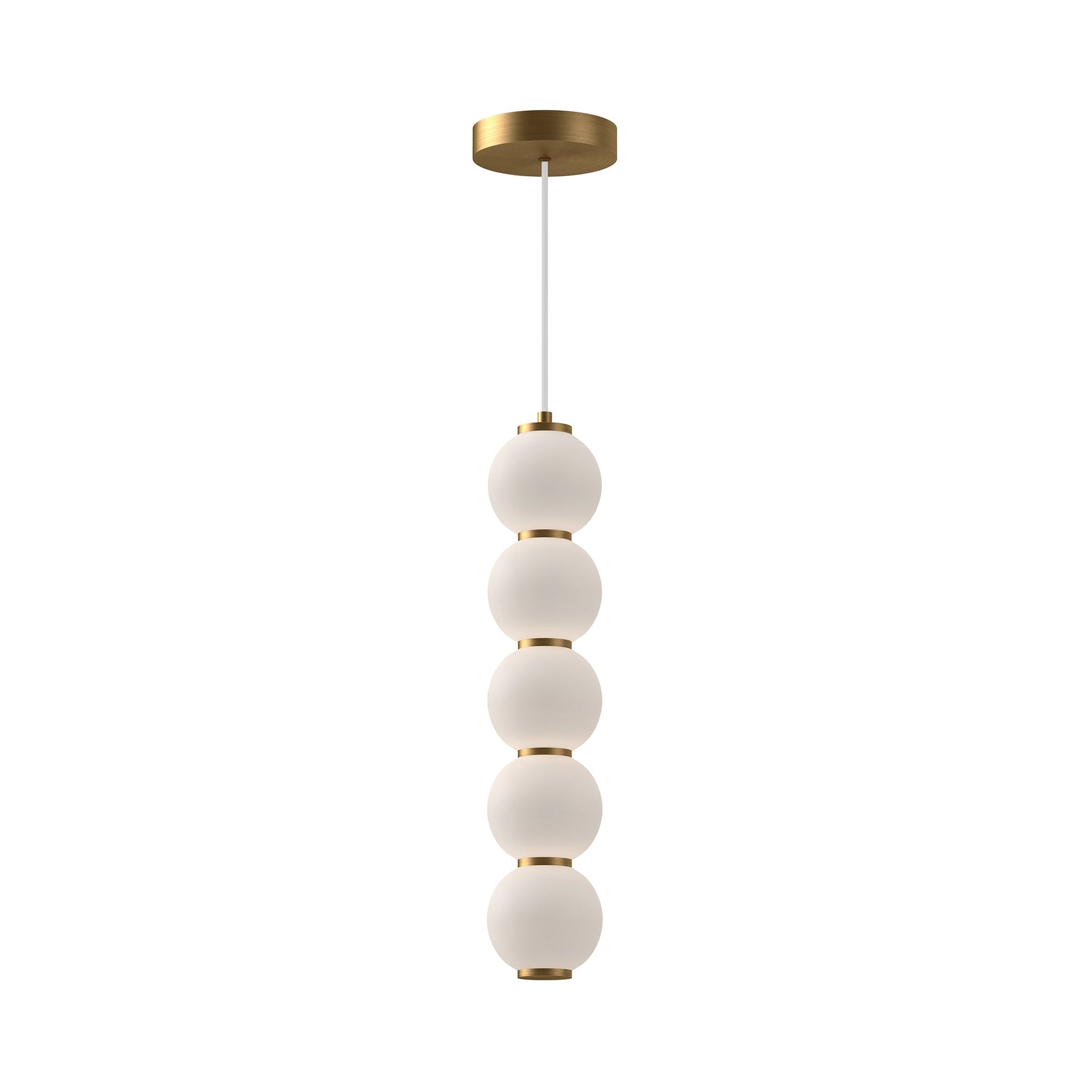 Alora Mood Bijou aged gold pendant PD531515AGOP-UNV
