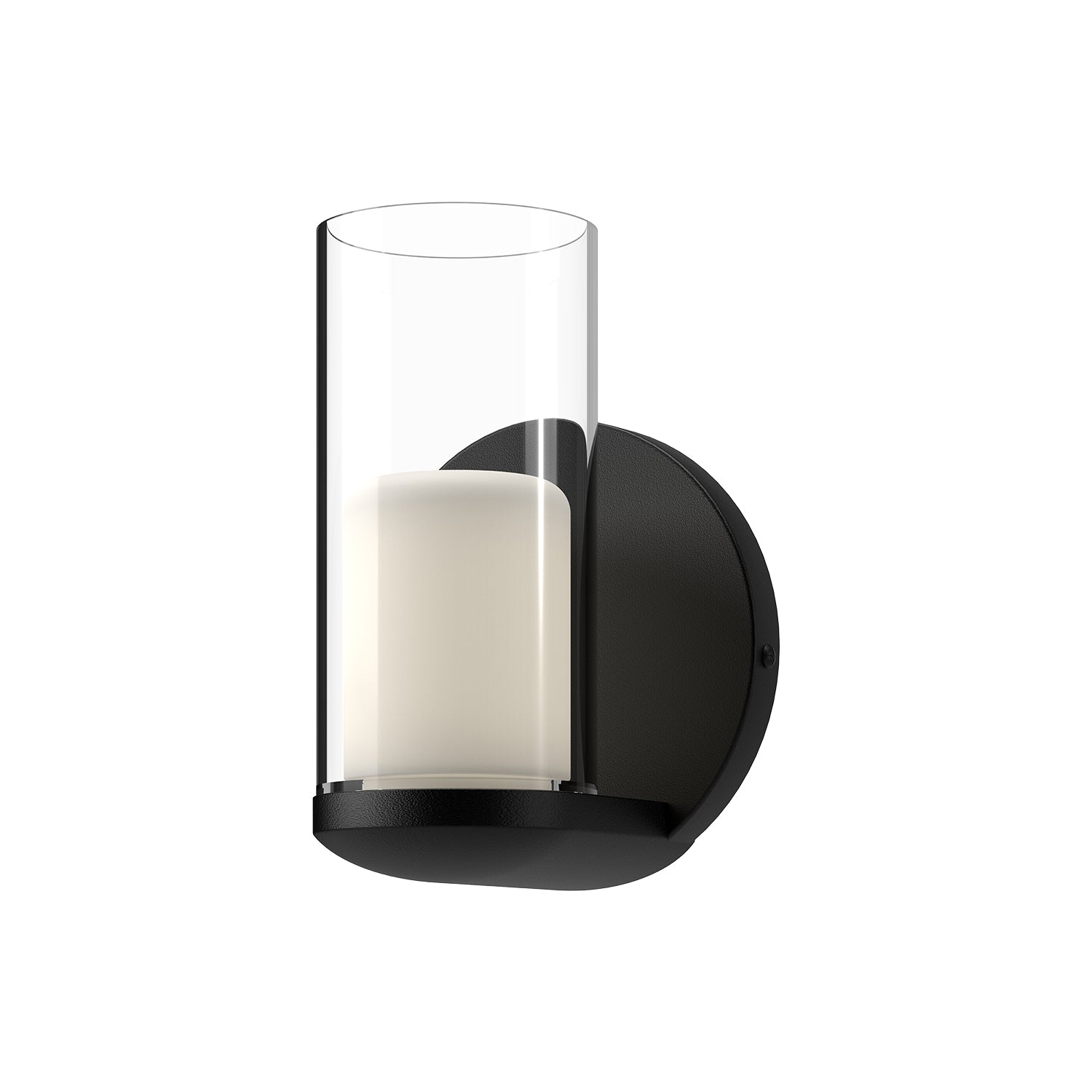 Kuzco Birch black wall sconce WS53505-BK/CL