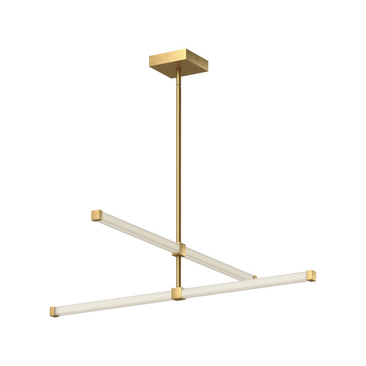 Kuzco Blade brushed gold [universal voltage] chandelier CH23532-BG