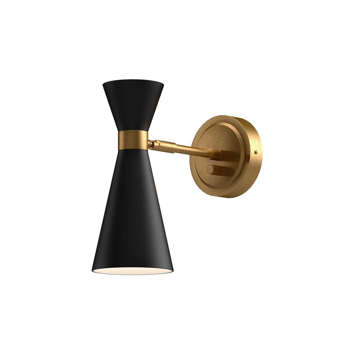 Alora Mood Blake aged gold vanity light WV574404MBAG