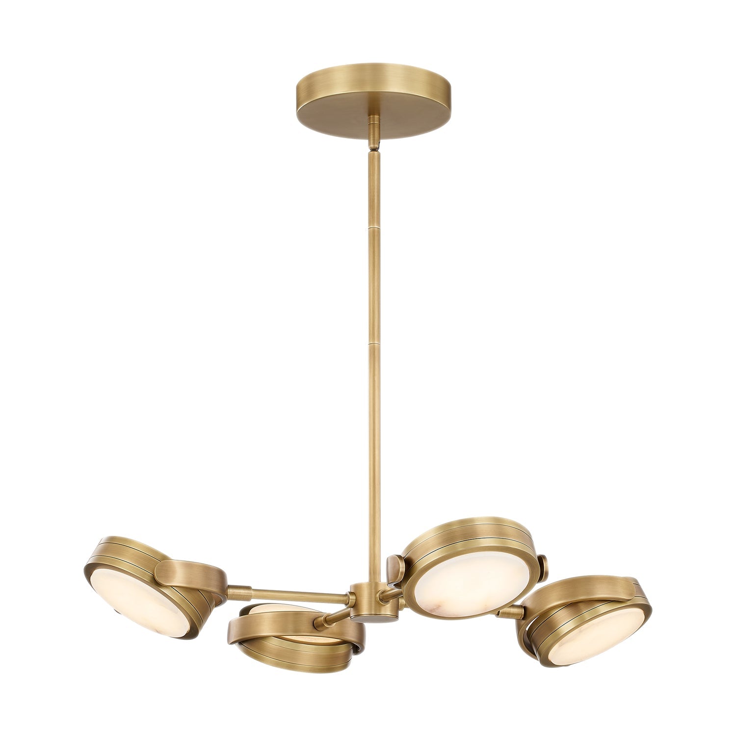 Alora Blanco vintage brass pendant PD325428VBAR