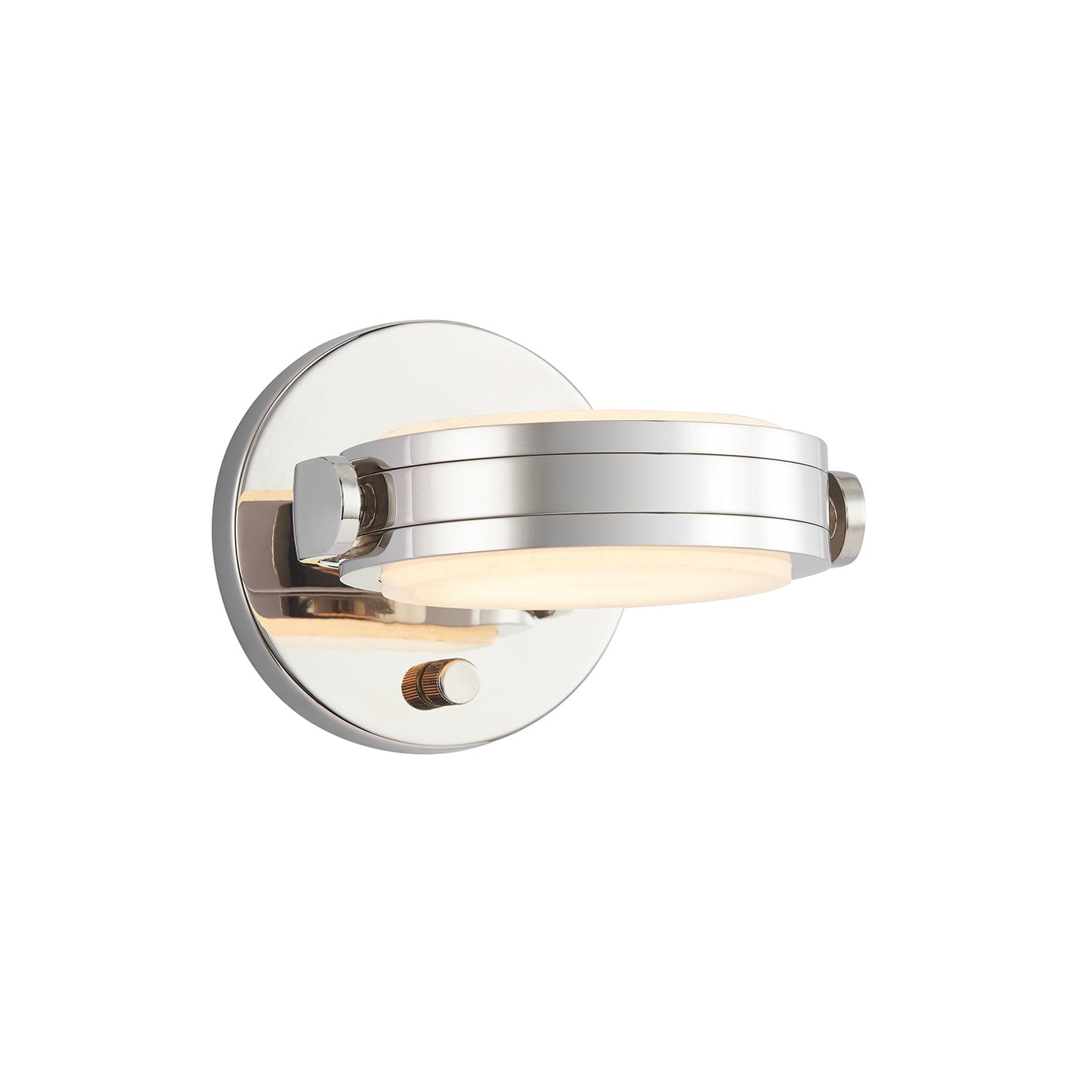 Alora Blanco polished nickel vanity light WV325106PNAR